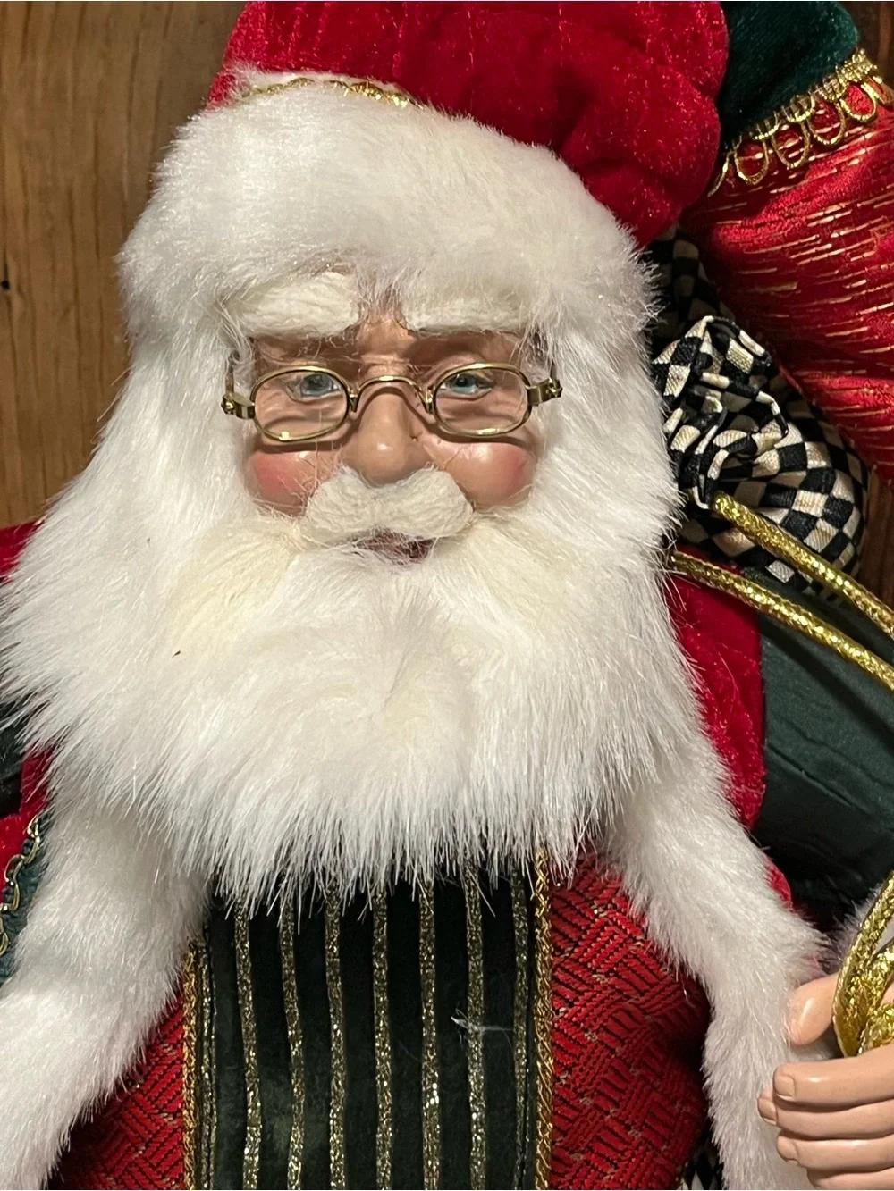 McKenzie Childs Santa Claus